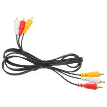 9Paires Câble Audio 3 Lotus Or PVC Haute Qualité
