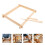 1Ensemble Machine À Tisser En Bois Beige, Kit DIY 9