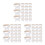 600Pièces Fixations En Maintien Chemise 5