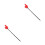 2Pièces Pointeurs Rouge ABS Pour Enseignants Activités En Classe 8