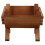 4Pièces En Bois Marron Clair Décor Religieux De Noël 1
