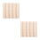 72Pièces Aiguilles Bambou Double Pointe, Outils Tricot 7