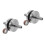 2Pcs Silver Crankshaft Assembly Replacement for Atv Metal Durable Ride 9