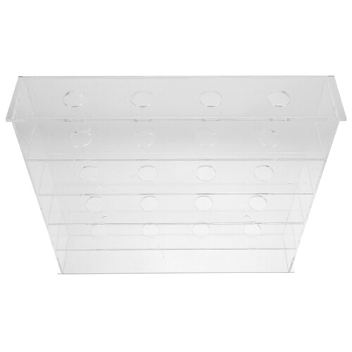 2Pièces Râtelier Transparent À Fixer Murale Multi-Usage 2