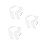 6Paires Support Mural En Transparent Pour Bâtons De Baseball 8