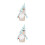 2Pièces Jouet Tissu Doux Décor 3