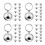 48Pièces Charms Métalliques Pour Collier Animal 10
