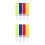 8Pièces Brassards Nylon Élastiques Captains Confortables Colorés 2