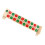 2Pcs Kids Wooden Arithmetic Rulers Multi-Color Educational Math Tools 3