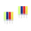 8Pièces Brassards Nylon Élastiques Captains Confortables Colorés 5