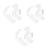 6Paires Support Mural En Transparent Pour Bâtons De Baseball 9