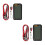 2Pièces Multimètre ABS Noir Portable Durable 10