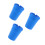 3Pièces Cendrier Auto Portable Bleu Plastique Compact Pour 8