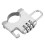 5Pcs Universal Motorcycle Lock Aluminum Anti-Theft Combination 1