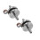 2Pcs Silver Crankshaft Assembly Replacement for Atv Metal Durable Ride 4