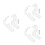 6Paires Support Mural En Transparent Pour Bâtons De Baseball 7