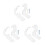 6Paires Support Mural En Transparent Pour Bâtons De Baseball 10