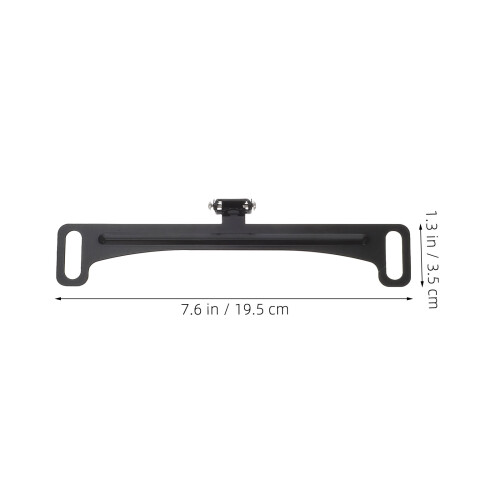 5Ensembles Support Plaque Caméra Recul Plastique Noir Auto 1