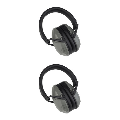 2Pièces Casque Pliable Réduction Bruit Pour Chasse Confortable 2