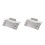 2Pièces Guide De Coupe Chanfrein Carrelage Argent Durable 2