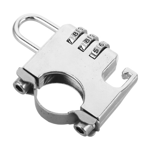 5Pcs Universal Motorcycle Lock Aluminum Anti-Theft Combination 2