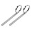 8Pcs Silver Trumpet Finger Pull Rings Valve Slide Repair Tool 1