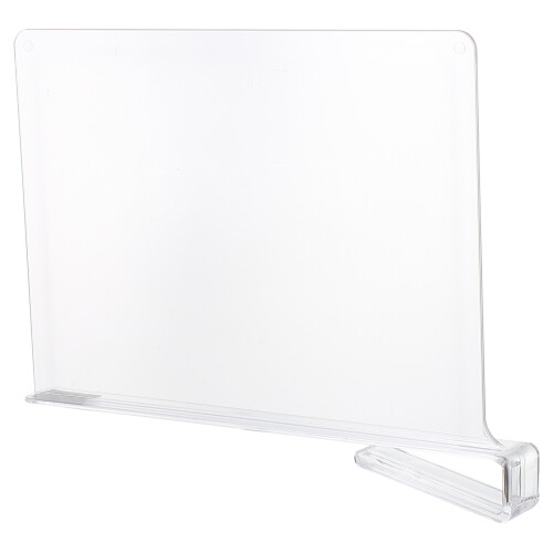 2Pcs Transparent Acrylic Closet Shelf Divider Organizer for Clothes