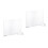 2Pcs Transparent Acrylic Closet Shelf Divider Organizer for Clothes 6