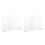 2Pcs Transparent Acrylic Closet Shelf Divider Organizer for Clothes 8