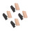 4Pcs Fingerboard Radius Sanding Blocks Wood Guitar Fret Polishing Kit 8