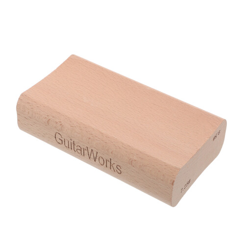 4Pcs Fingerboard Radius Sanding Blocks Wood Guitar Fret Polishing Kit 2