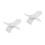 2Pcs Compact White Nail Art Hand Pillow Wrist Support Cushion 5