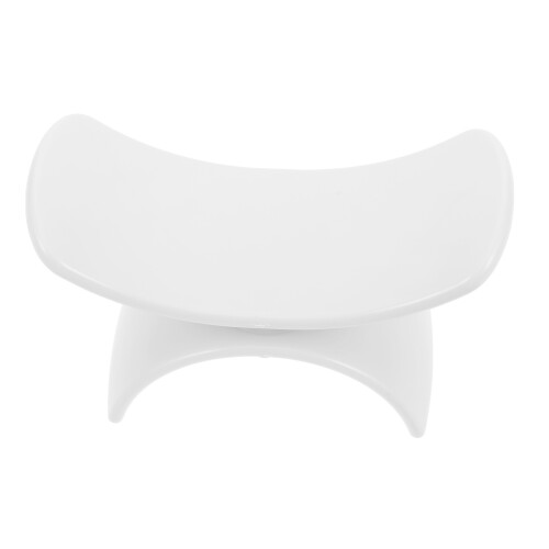 2Pcs Compact White Nail Art Hand Pillow Wrist Support Cushion 1