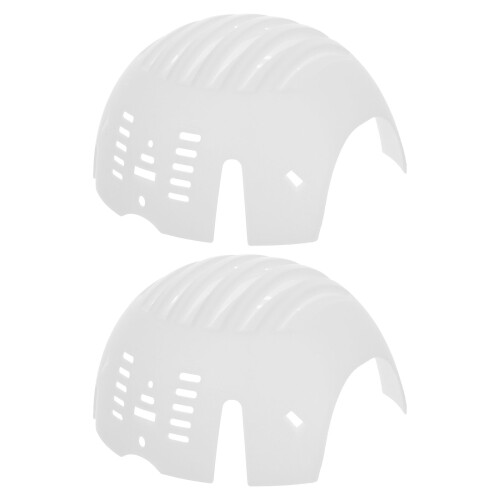 4Pcs White Pe Insert Liners Breathable Protective Hat Supports 2