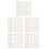 425Pièces Tab Guitare Blanches Pour Notes Musicales 4