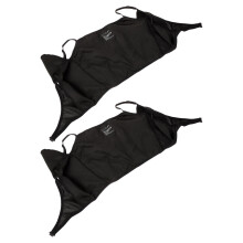 8Pcs Breathable Black Sweatproof Underarm Pads for Women Washable Vest