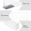 2Pcs Transparent Acrylic Closet Shelf Divider Organizer for Clothes 10