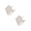 2Pcs Felt Fabric Bedside Storage Bag with Mesh Hanging Organizer White 7