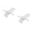 2Pcs Compact White Nail Art Hand Pillow Wrist Support Cushion 7