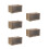 5Pcs Multi-Color Clear Plastic Storage Boxes for Collectibles 4