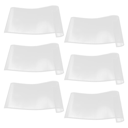 12Pcs Durable Transparent Sandblast Lens Cover Quick Replacement Film