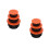 6Pcs Red Plastic Fishing Live Bait Box Worm Storage Container Portable 9