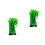 2Pcs Green Durable Artificial Water Grass Simulate Fish Tank Decor 8