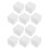 80Pcs White Foam Cake Practice Dummies for Fondant and Cake Modeling 3
