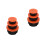 6Pcs Red Plastic Fishing Live Bait Box Worm Storage Container Portable 10