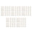 425Pièces Tab Guitare Blanches Pour Notes Musicales 7
