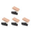 4Pcs Fingerboard Radius Sanding Blocks Wood Guitar Fret Polishing Kit 6