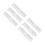 12Pcs Durable Transparent Sandblast Lens Cover Quick Replacement Film 6