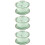 3Sets Portable Ceramic Water Mug Handheld Tea Cup with Lid Light Green 9
