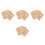 4Sets 3D Hout Kinderen Gouden Bouwmodel Architectuur 9
